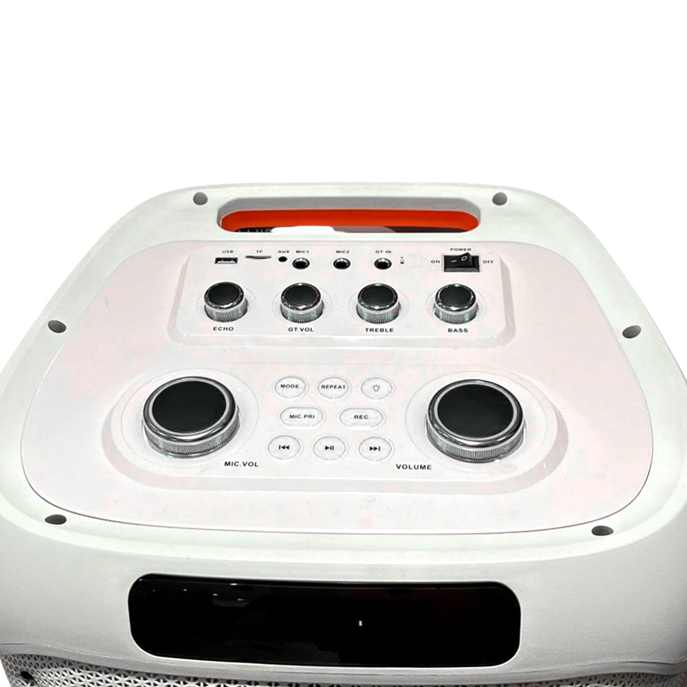 Bocina portátil Tronix 60W con micrófono inalámbrico 2.4G