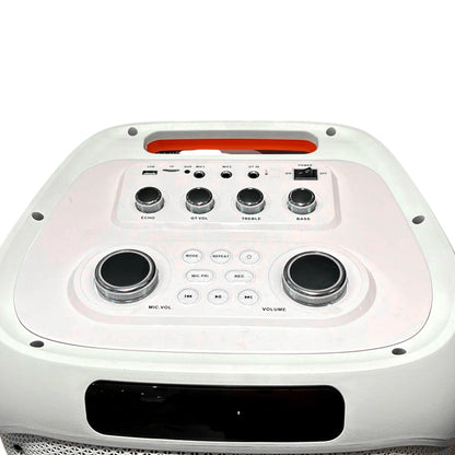 Bocina portátil Tronix 60W con micrófono inalámbrico 2.4G