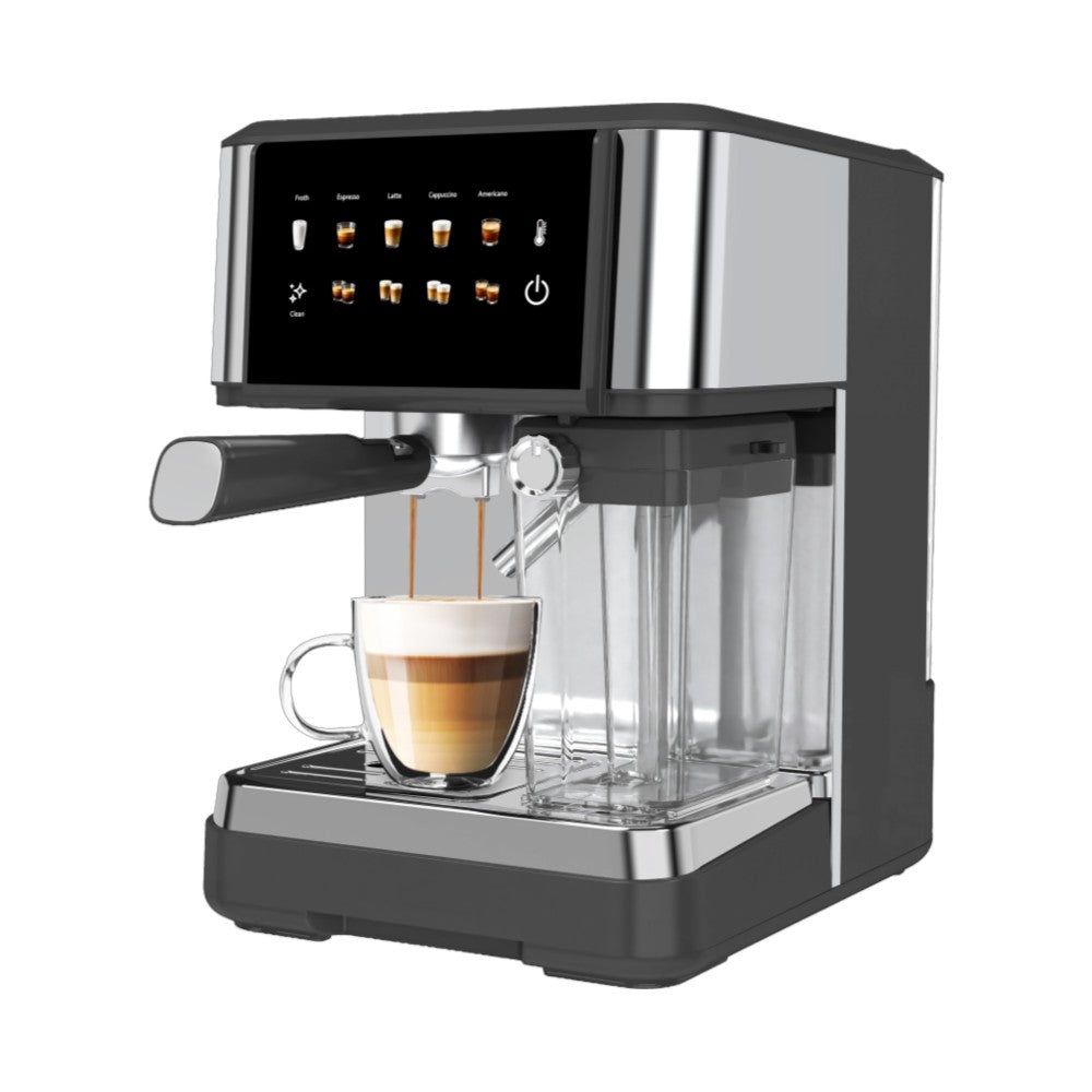 Cafetera Sankey CM-E1222ML de 12 tazas con sistema espresso.