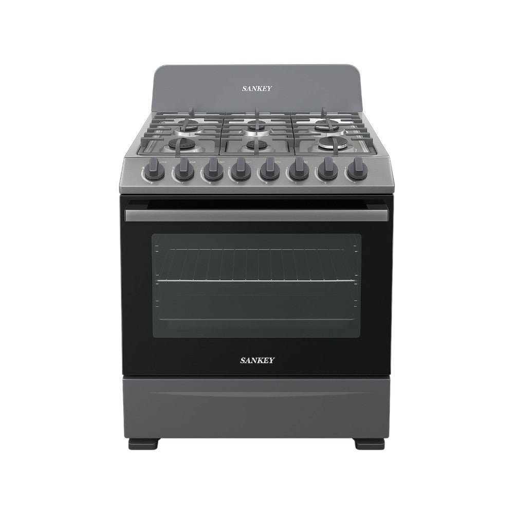 Estufa Sankey LYRATT6 de 30 pulgadas con 6 quemadores.