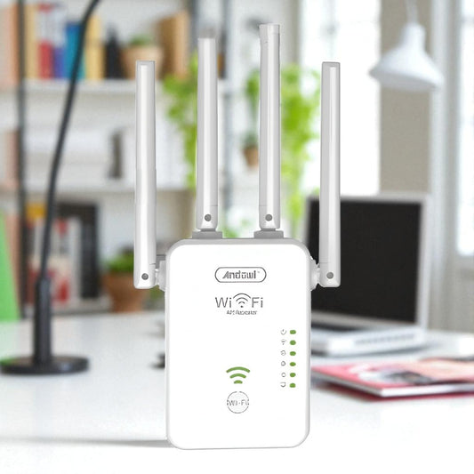 Router WiFi Q-A240 / 900Mbps 2.4GHz / Conexión Estable y Rápida