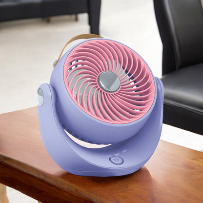 Mini Abanico Sankey de 3 Velocidades / Con Luz Led / Portátil - Surtido