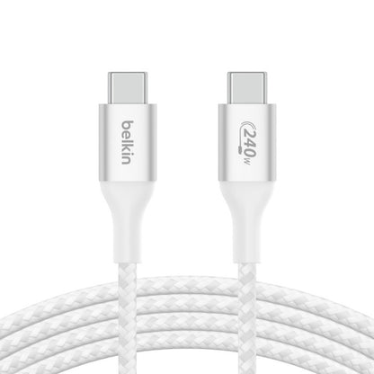 Cable Usb-C Belkin 240W / 2Mt / Blanco