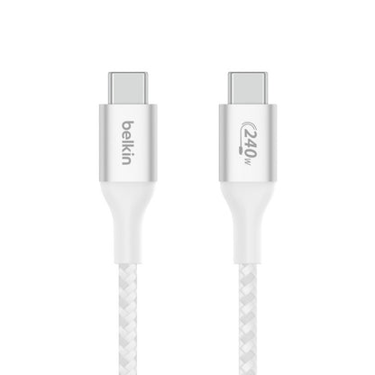 Cable Usb-C Belkin 240W / 2Mt / Blanco