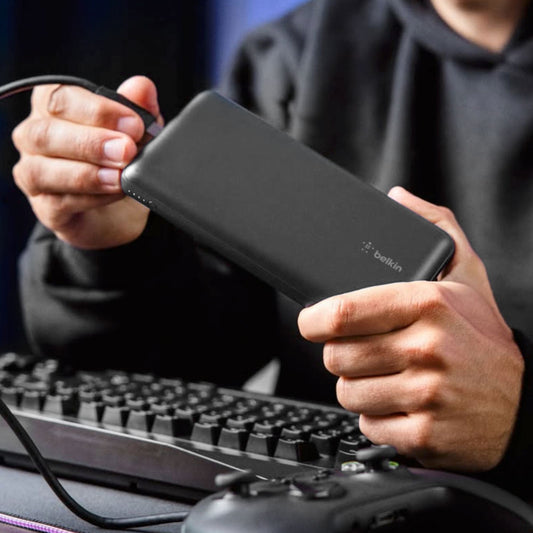 Batería Portátil Belkin Power Bank 20K / Usb-Ax2 / 15W / Negro