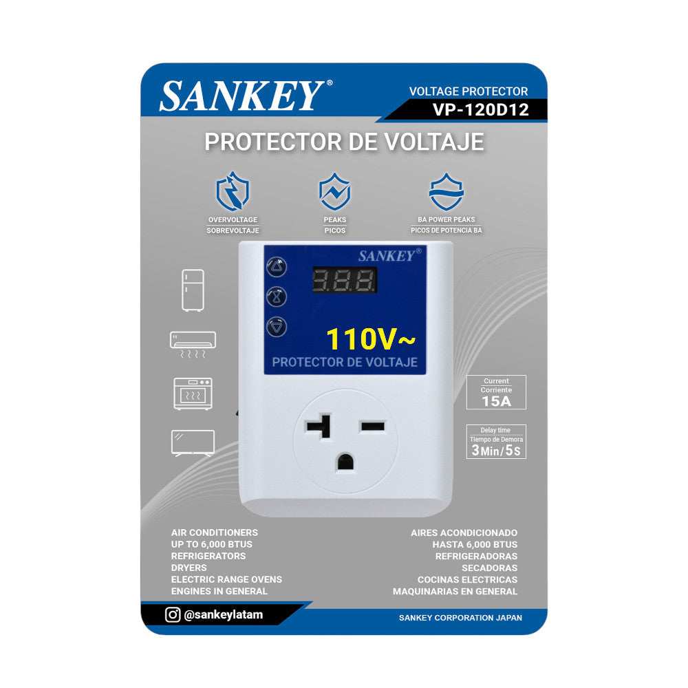 Protector de Voltaje Sankey 120V