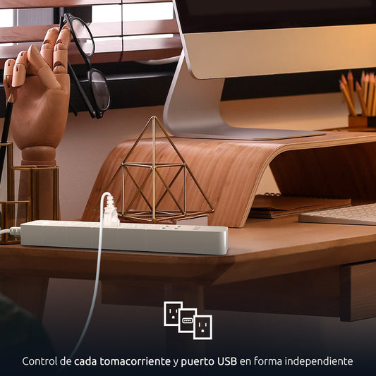 Protector de Voltage Nexxt Solutions 110V / Smart / Wi-Fi