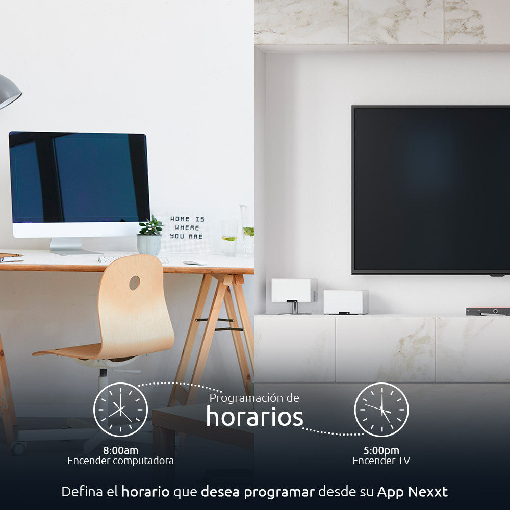 Protector de Voltage Nexxt Solutions 110V / Smart / Wi-Fi