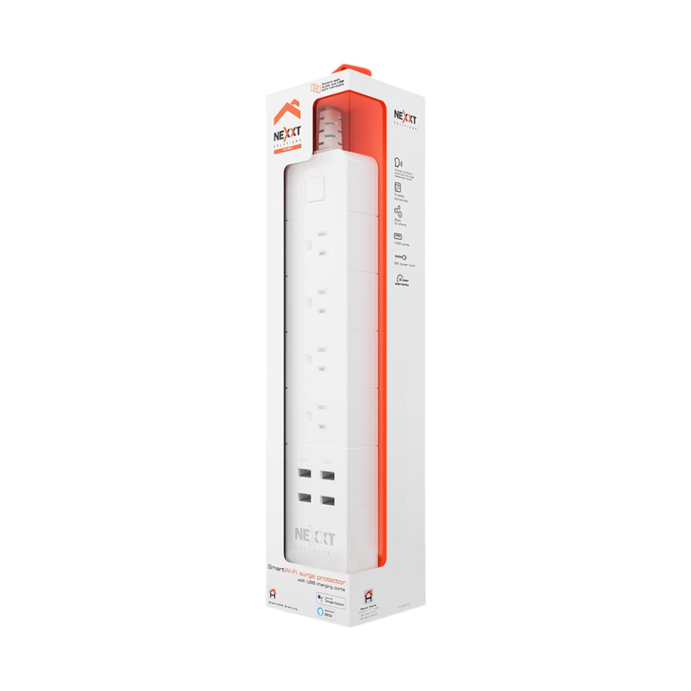 Protector de Voltage Nexxt Solutions 110V / Smart / Wi-Fi