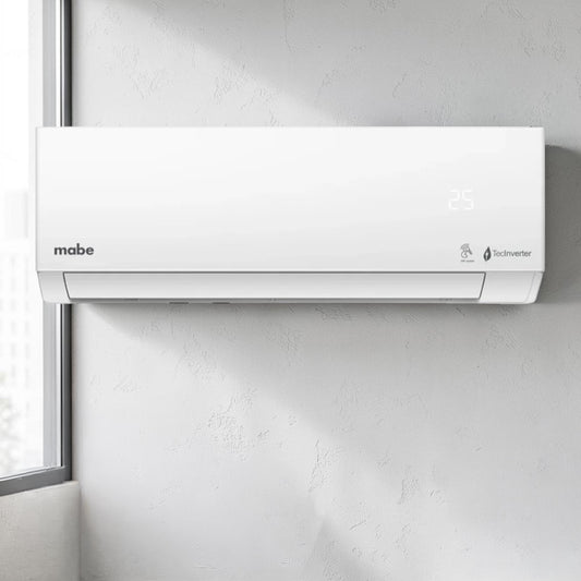 Aire Acondicionado Mabe 24,000BTU / SEER 18 / Inverter / Blanco