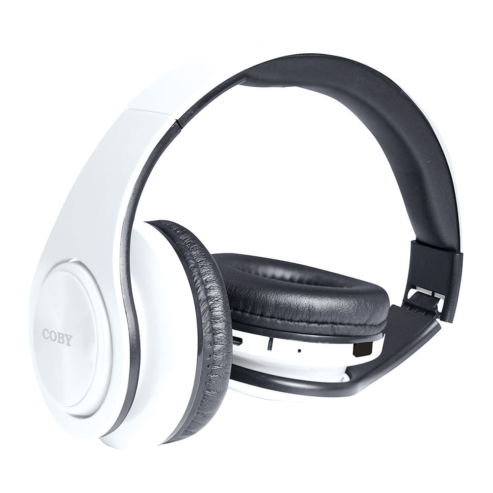 Audifonos Coby Con Bluetooth Blanco