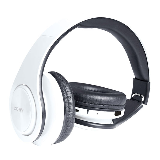 Audifonos Coby Con Bluetooth Blanco