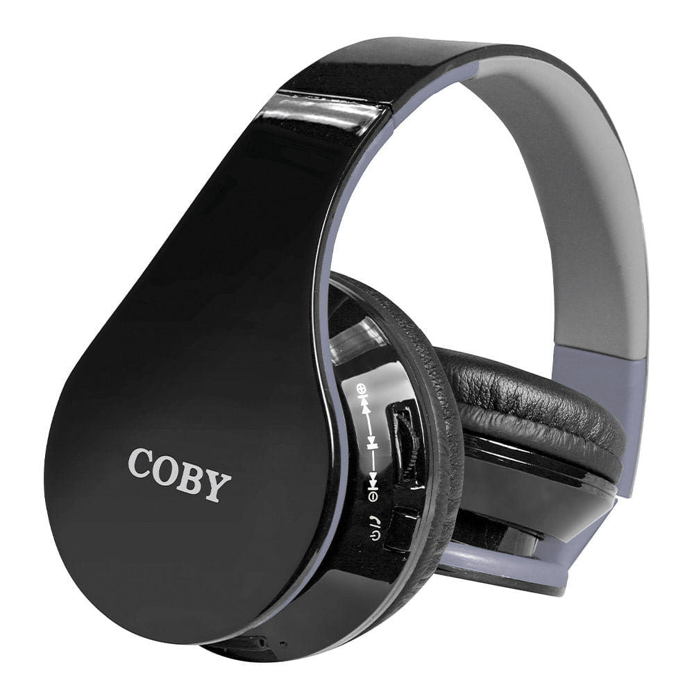 Audifonos Coby Con Bluetooth Contour Negro