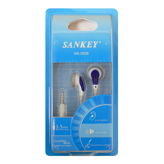 Audifonos Sankey Stereo 3.5 mm Azul