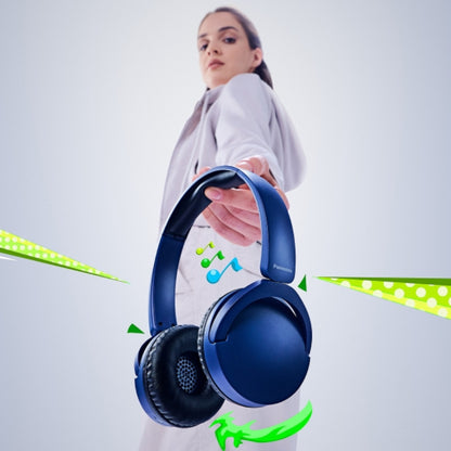 Audífonos Inalámbricos Panasonic / Bluetooth / Azul