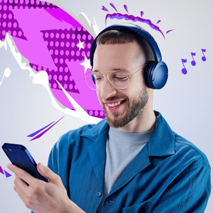 Audífonos Inalámbricos Panasonic / Bluetooth / Azul