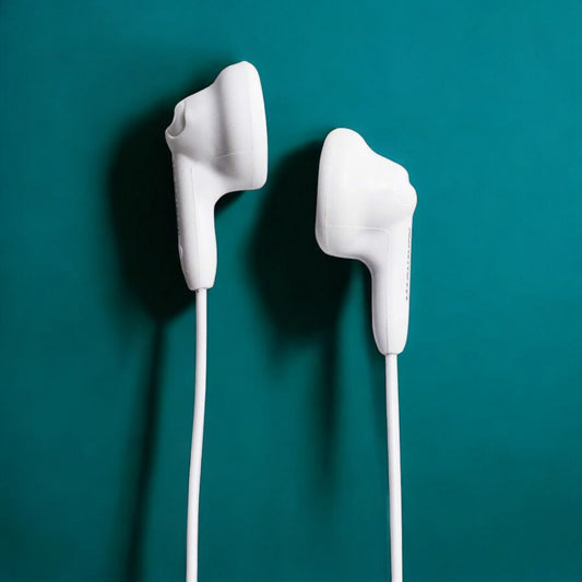 Audífono Magnavox de Goma / Blanco / MHP4820-WH