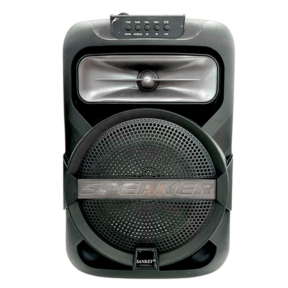 Bocina Portátil Sankey de 8" / Bluetooth / 8W