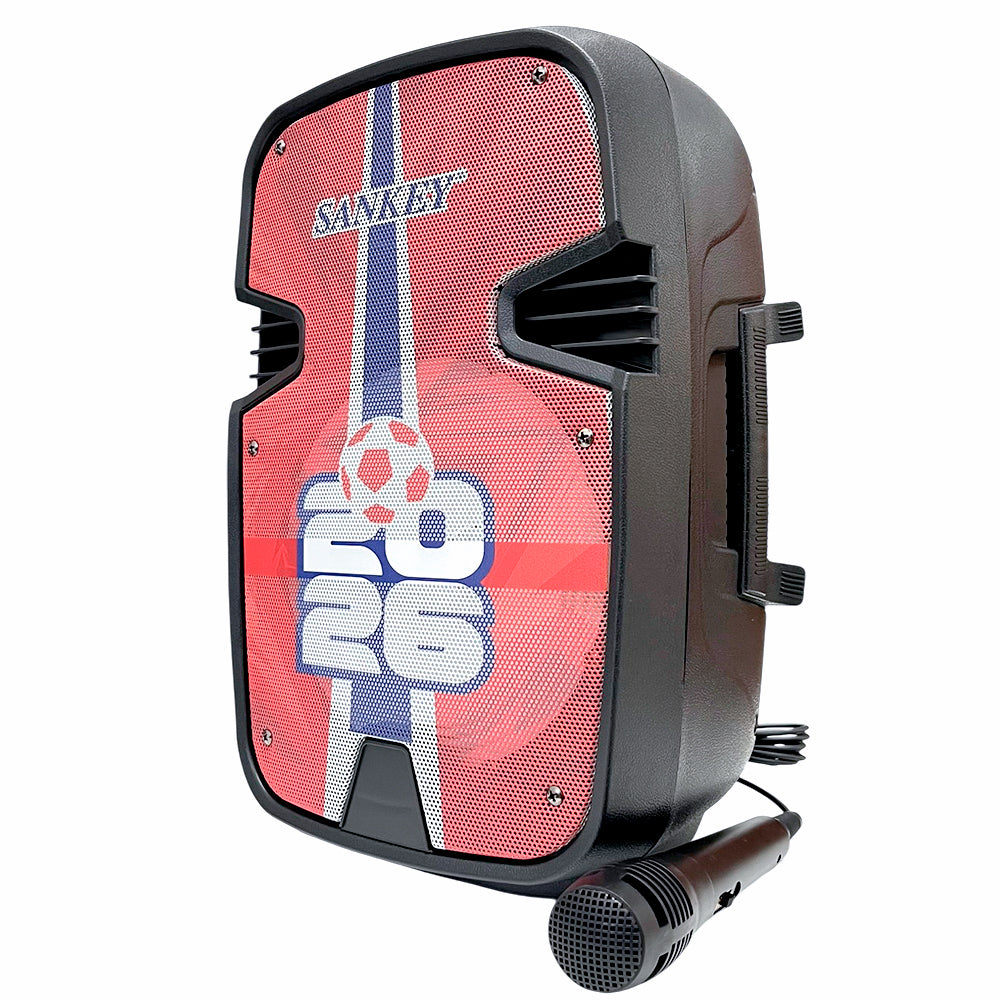 Bocina Portátil Sankey de 8" / Bluetooth / TWS – 10W