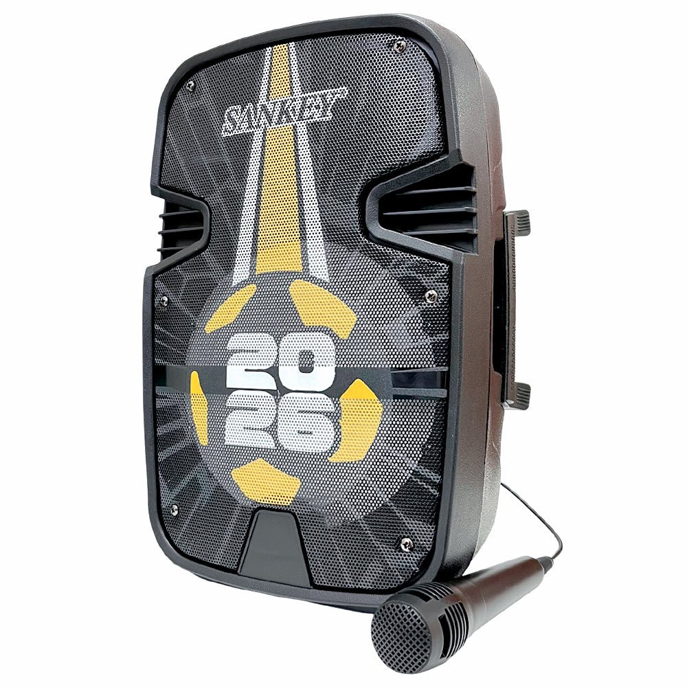 Bocina Portátil Sankey de 8" / Bluetooth / 10W