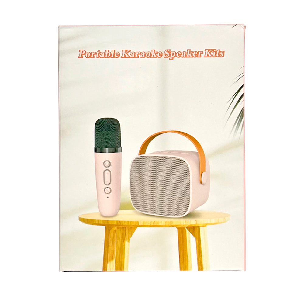 Bocina Portátil Home Elegance/ 6W / Con Micrófono