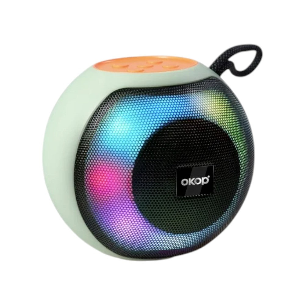 Bocina Portátil Home Elegance OKOP / Redonda / 5W / Surtida