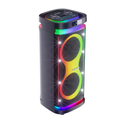 Bocina Aiwa Doble 2x10" / 1000W PMPO / Luces LED Multicolor - AWPOH6D