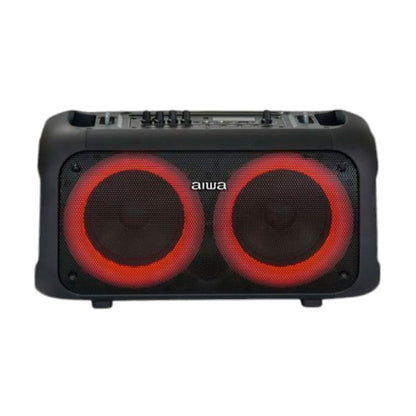 Bocina Aiwa 400W Pmpo / Luces LED Multicolor / Horizontal - AWPOH35