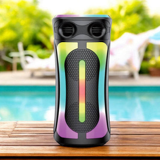 Bocina Recargable Premier 4"x2 / Fm/Usb / 30000 W