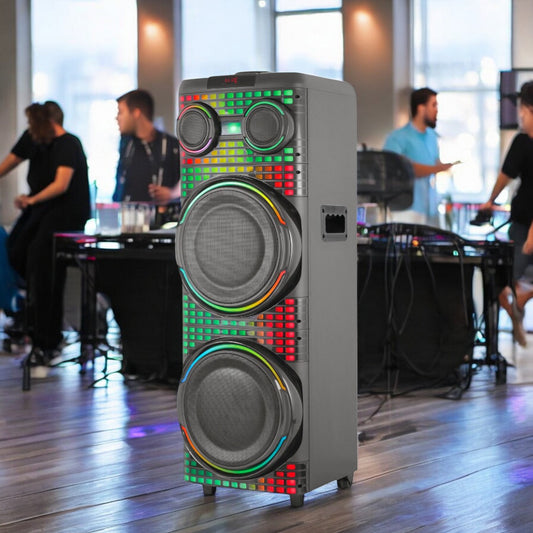 Bocina Sankey 12"X2 / Bluetooth / Karaoke