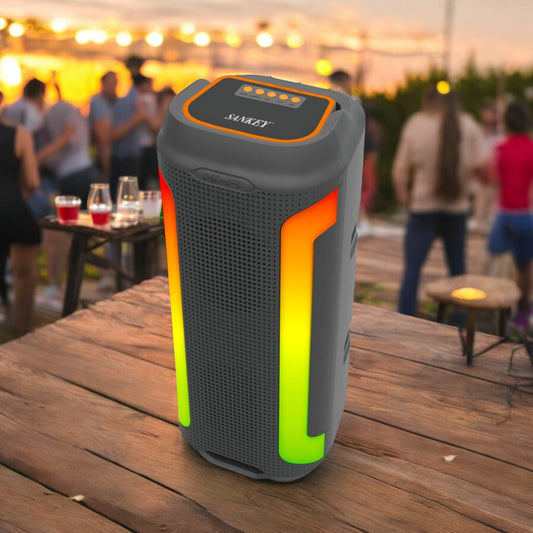 Bocina Sankey de 4"(x2) / Bluetooth / Iluminación LED