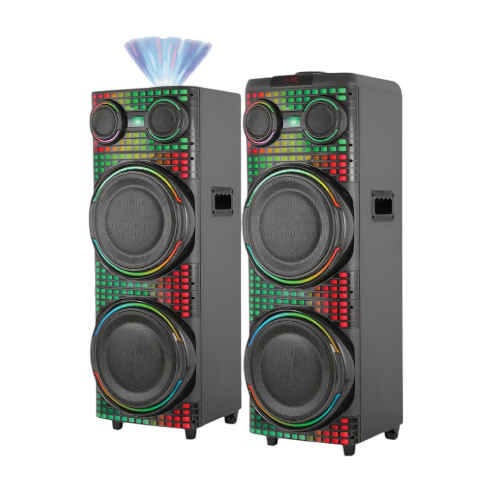 Bocinas Gemelas Sankey 12"x4 / Bluetooth / Karaoke