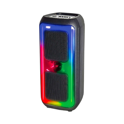 Bocina Sankey Portátil 2x4" / Luz LED / Bluetooth / Karaoke