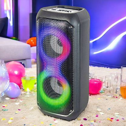Bocina Sankey Portátil 2x4" / Bluetooth / Karaoke