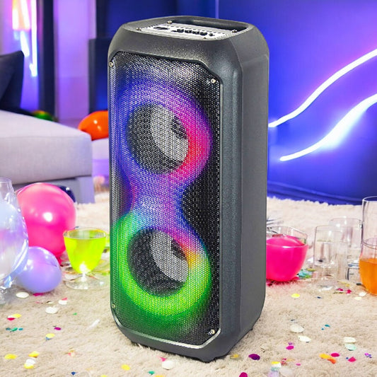 Bocina Sankey Portátil 2x4" / Bluetooth / Karaoke