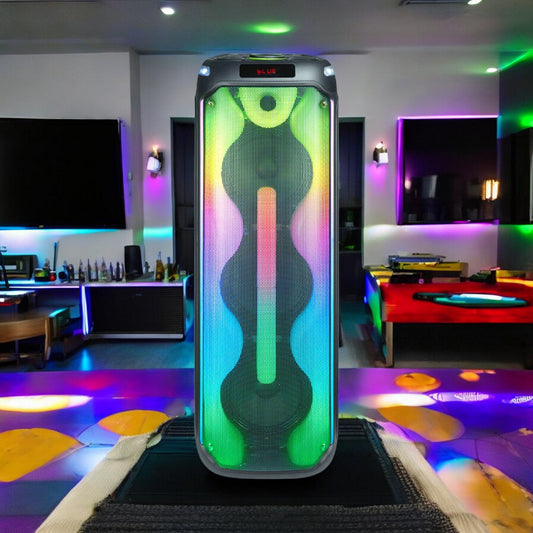 Bocina Portátil Sankey 8"(x3) / Recargable / 40w