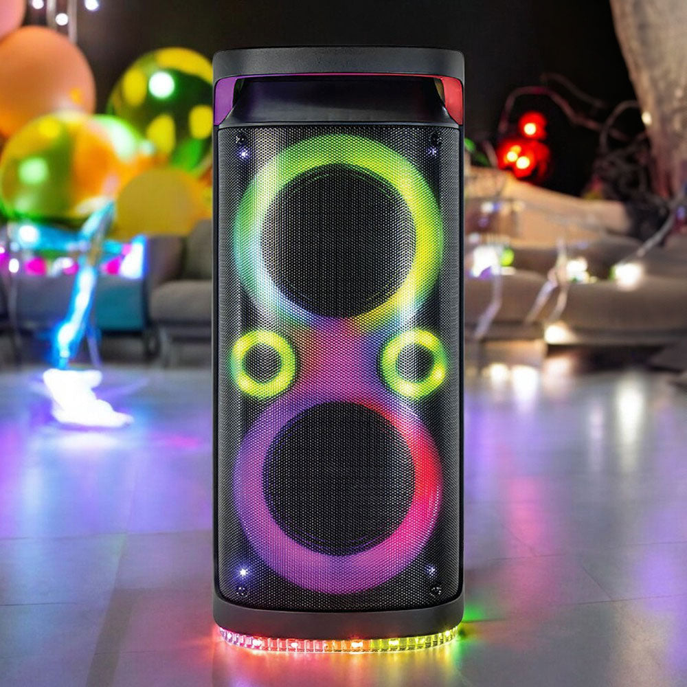 Bocina Sankey 2x8" / Portátil / Con Bluetooth