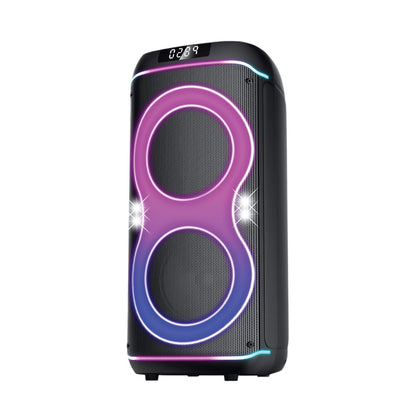 Bocina Portátil Sankey PA-8DCN46L 8” / Bluetooth / Luces LED / Karaoke / TWS / Micrófono Incluido