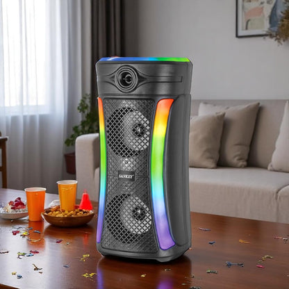 Bocina Portatil Sankey 2x4" / Recargable / Bluetooth