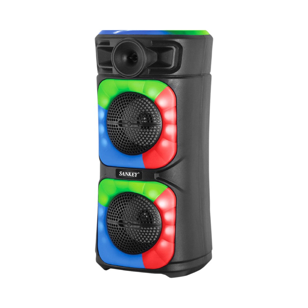 Bocina Portatil Sankey 2x4" / Recargable / 9w