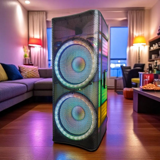 Bocina Sankey 2x15" Super Woofer