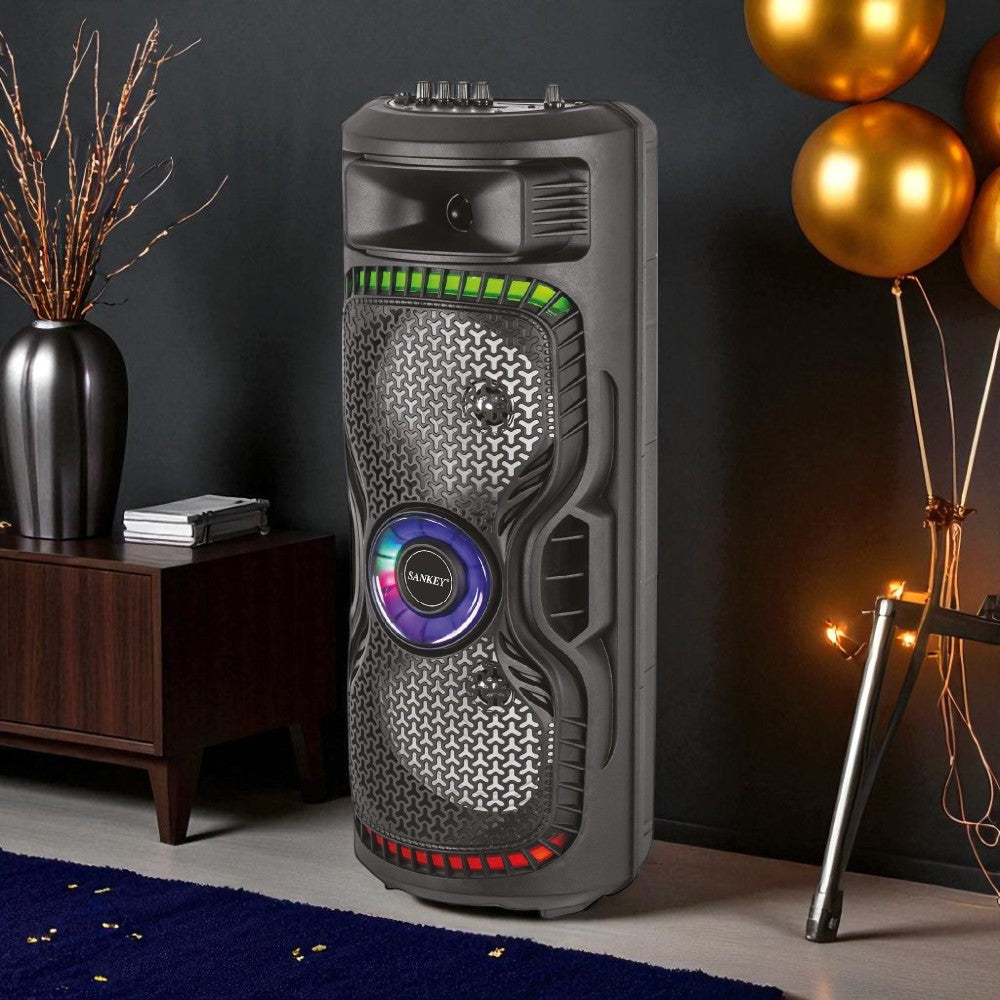 Bocina Sankey PA-8DCC32M / 2x8” / 20W / Bluetooth    