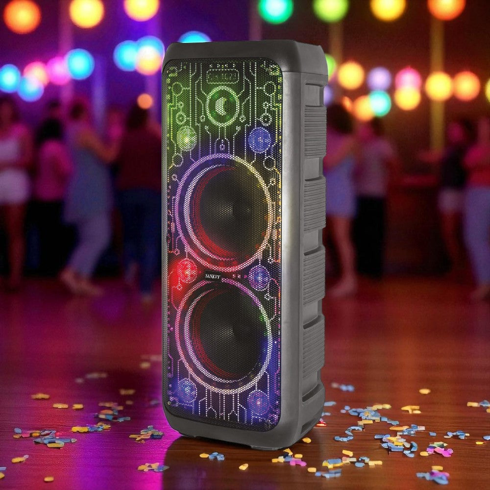 Bocina Sankey PA-10DCC54T / 2x10” / 50W / Bluetooth