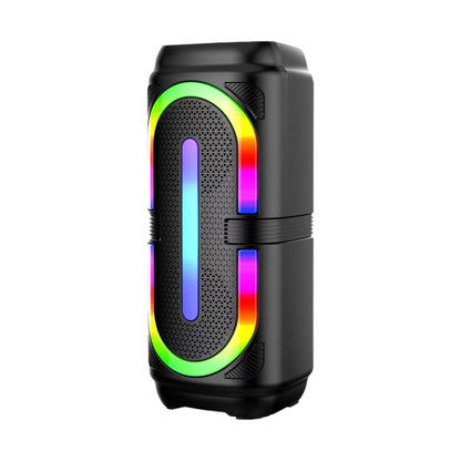 Bocina Recargable Premier 2x4" / FM / BT / USB / TF / Mic / TWS / Karaoke