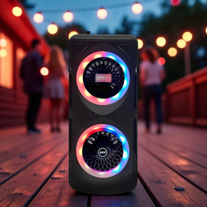 Bocina Recargable Premier 2x4" / 30,000 W / FM / USB / BT