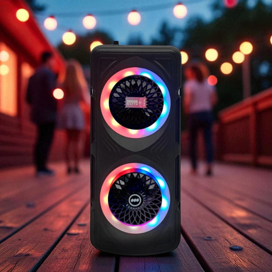 Bocina Recargable Premier 2x4" / 30,000 W / FM / USB / BT