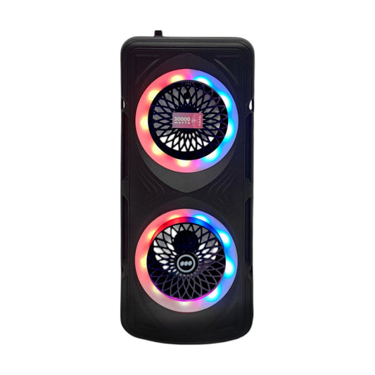 Bocina Recargable Premier 2x4" / 30,000 W / FM / USB / BT