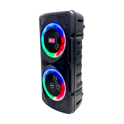 Bocina Recargable Premier 2x4" / 30,000 W / FM / USB / BT