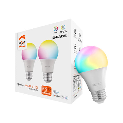 Foco Nexxt Solutions 2 Piezas / Smart Led / Rgb / 110V