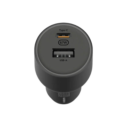 Cargador de Auto Xiaomi de 67W en el Titan Panamá con doble puerto USB-A + USB-C.